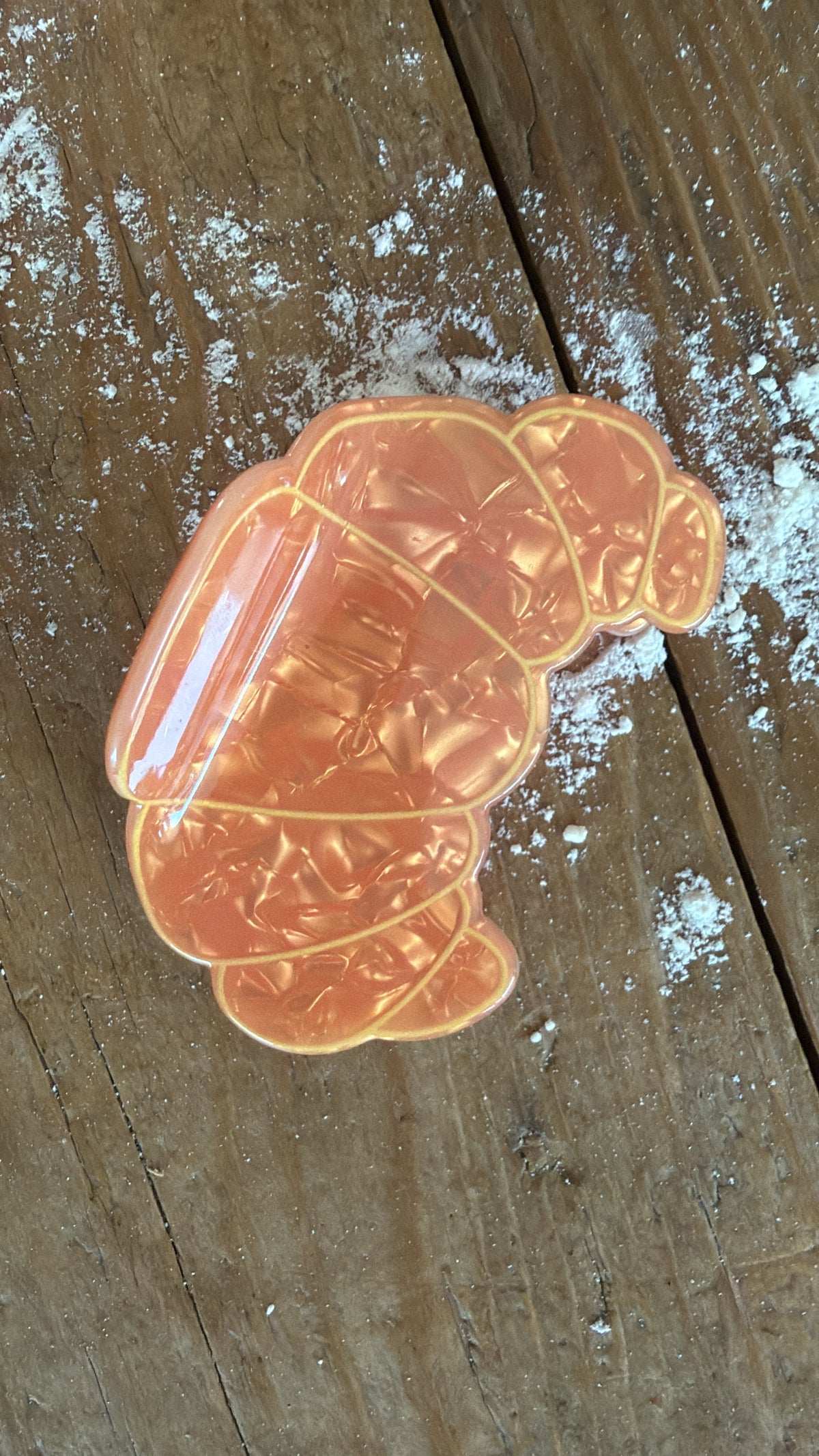 Pinza per capelli Croissant
