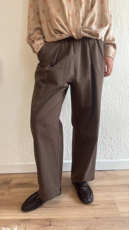 Pantalone Joël choco