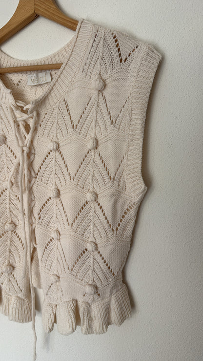 Gilet Teresa milk