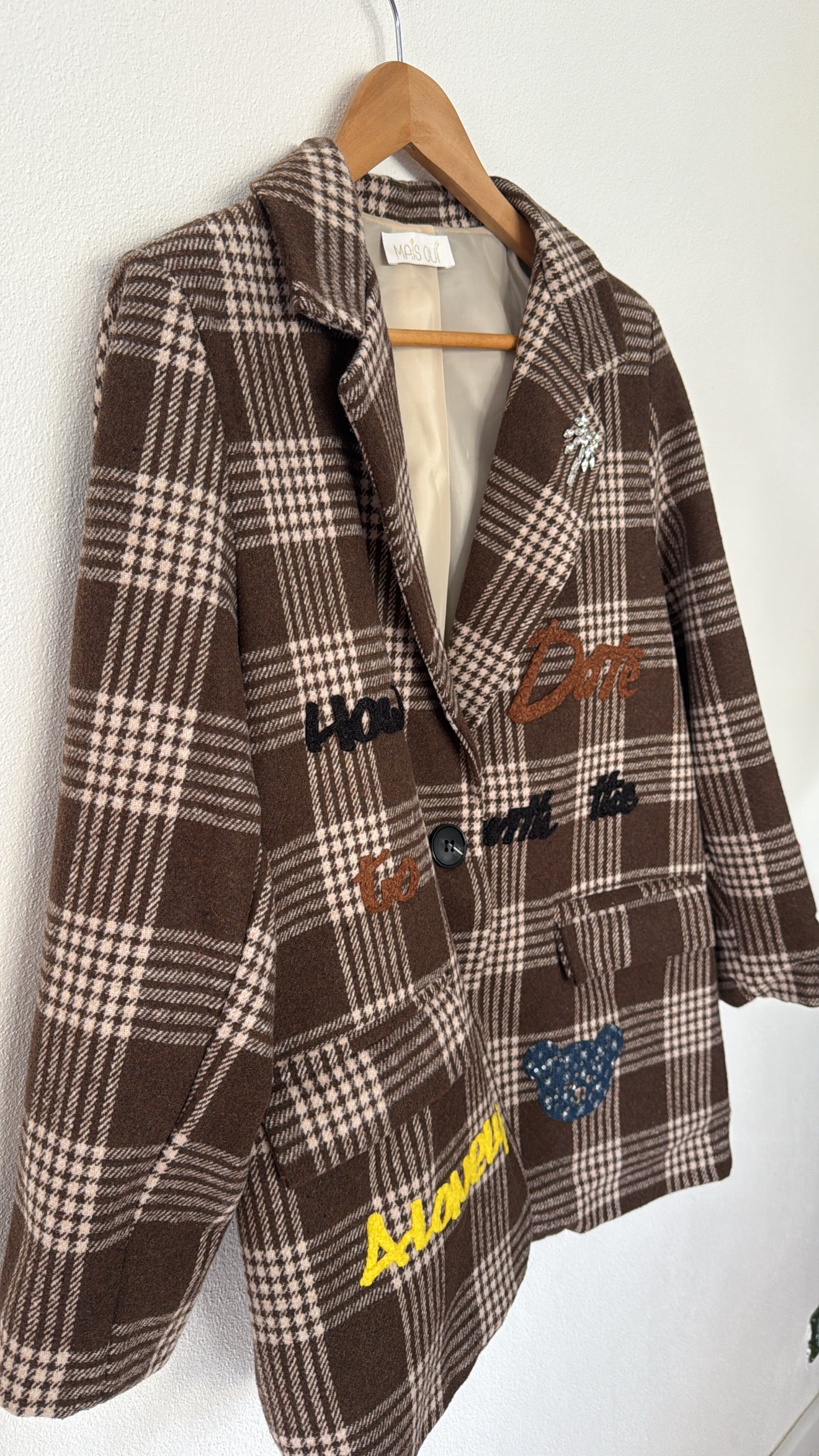 Giacca Date milk coffee