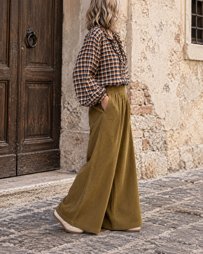 Pantalone Crystal caramel