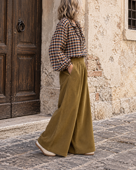 Pantalone Crystal caramel