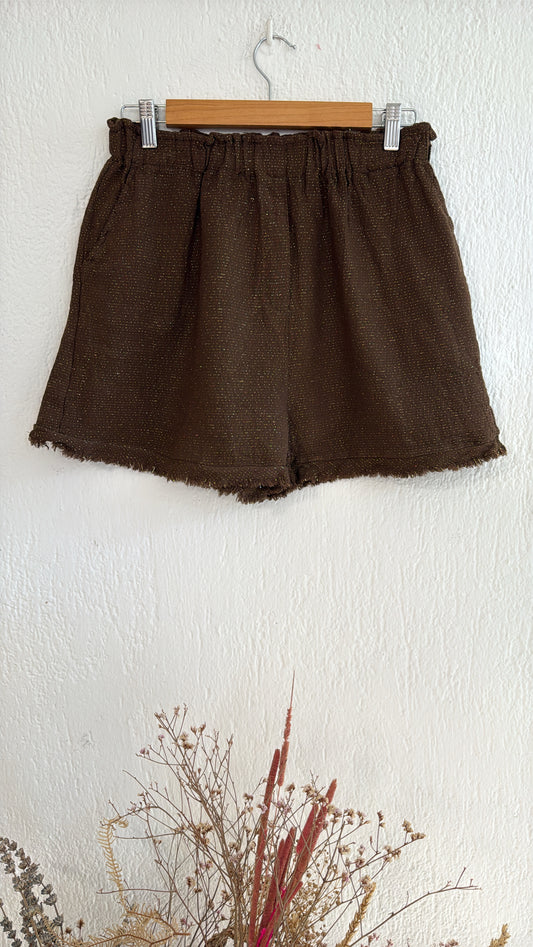 Short Deseo glitter choco