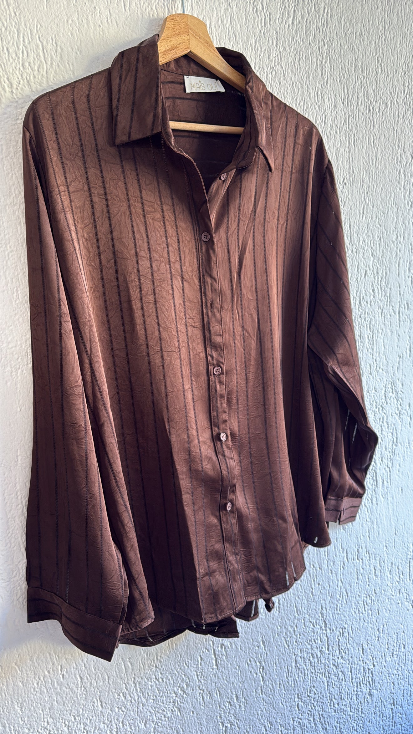 Camicia Agathe choco