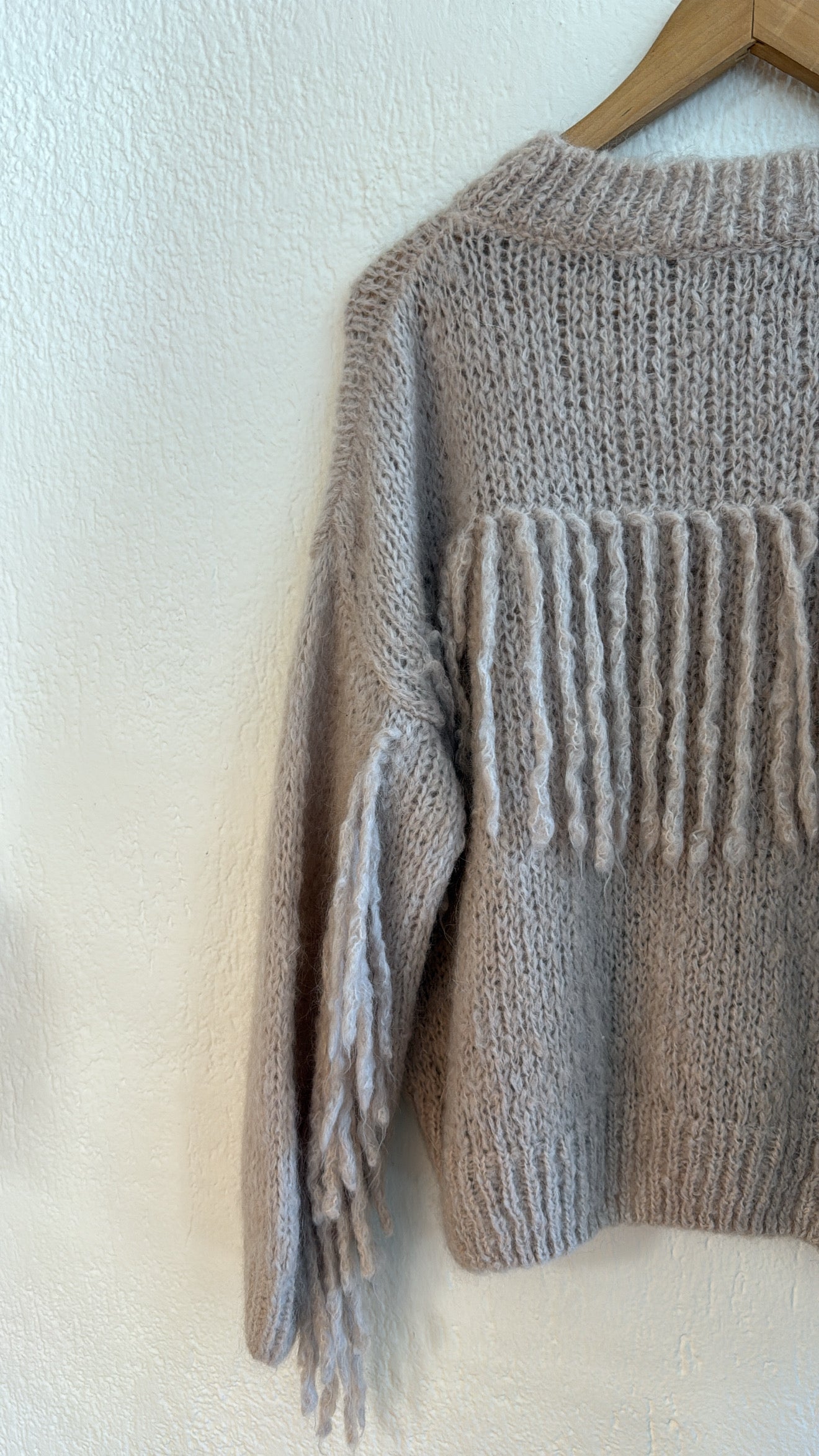 Maglia twinkle rosa polvere