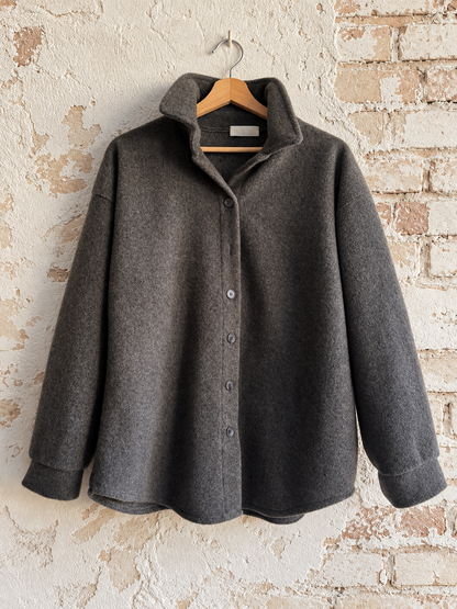 Camicia Felpa Bonjour grey