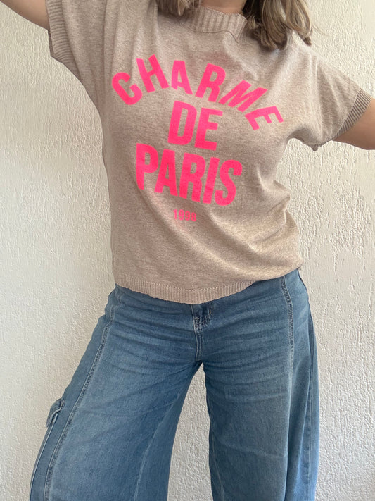 Maglia Charme de Paris ecru