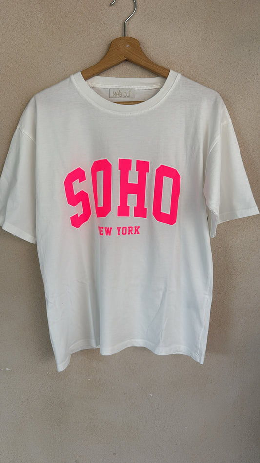 T-shirt SOHO bianco