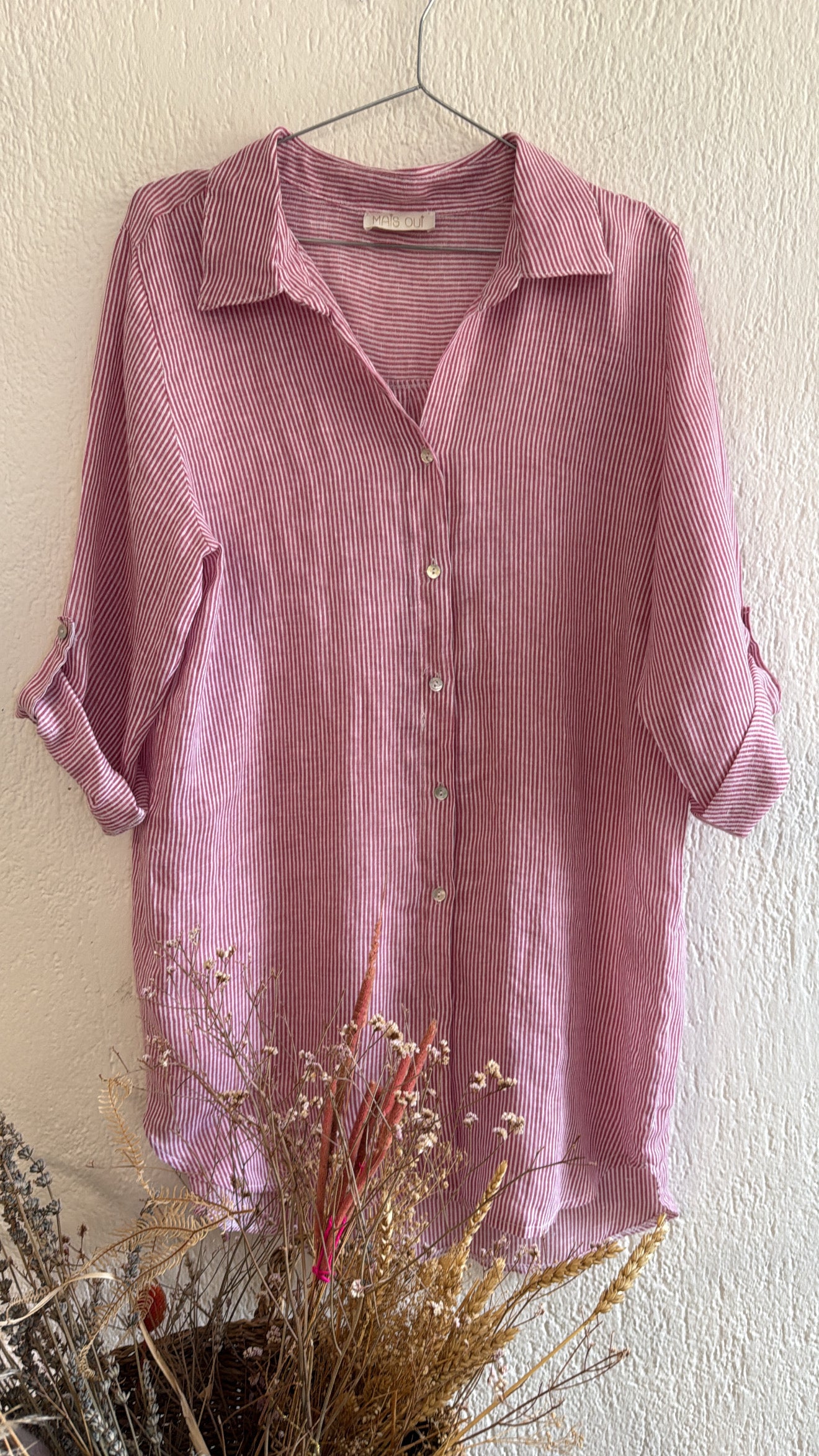 Camicia Martinika fragola