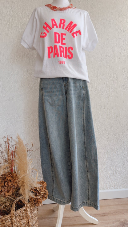 Maglia Charme de Paris white
