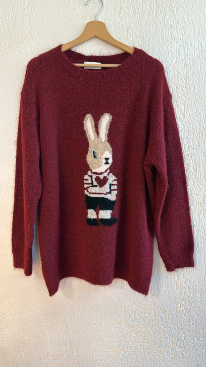 Maglia royal bunny burgundy