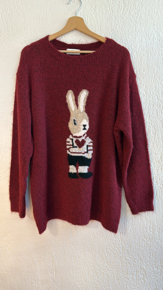 Maglia royal bunny burgundy