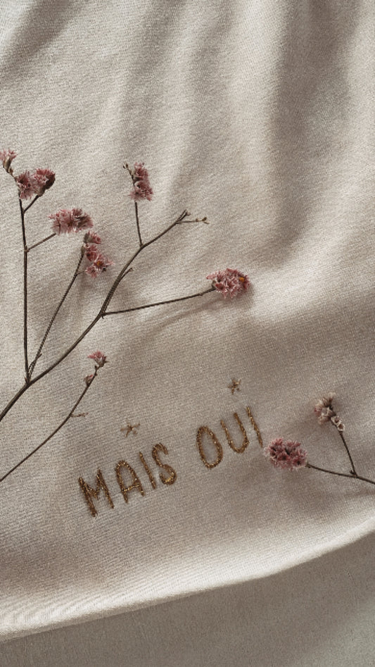 T-shirt Mais Oui naturale