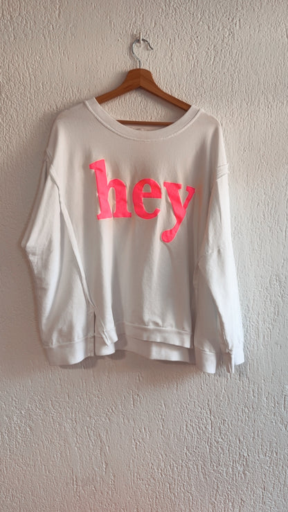 Maglia Hey white