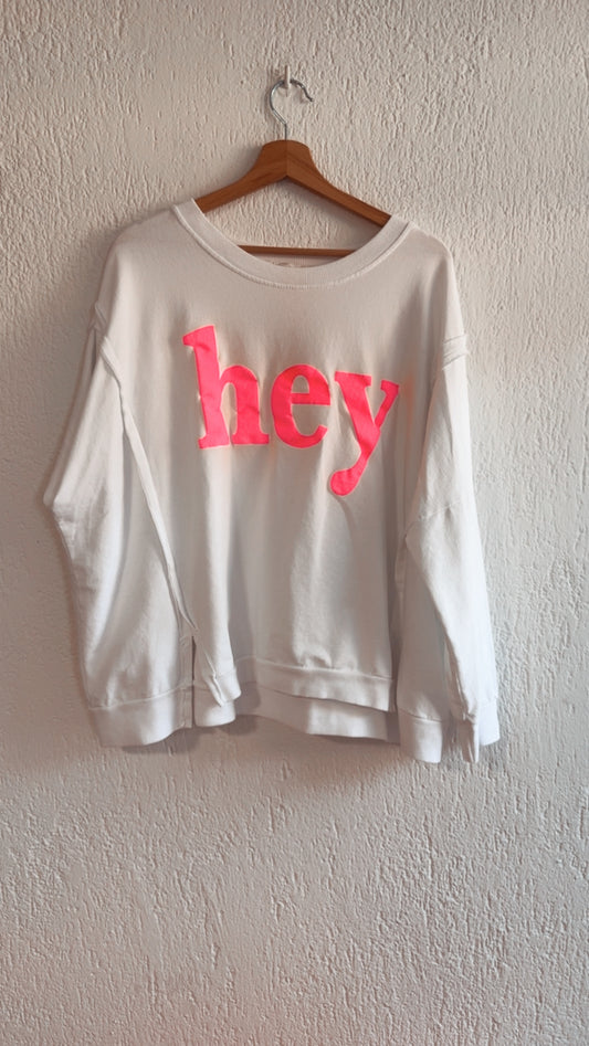 Maglia Hey white