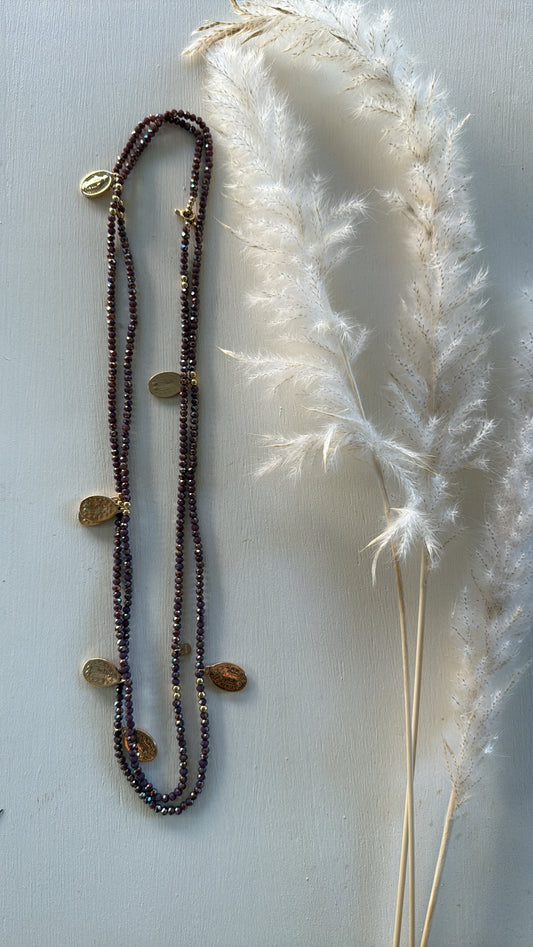 Collana Rosario Violet