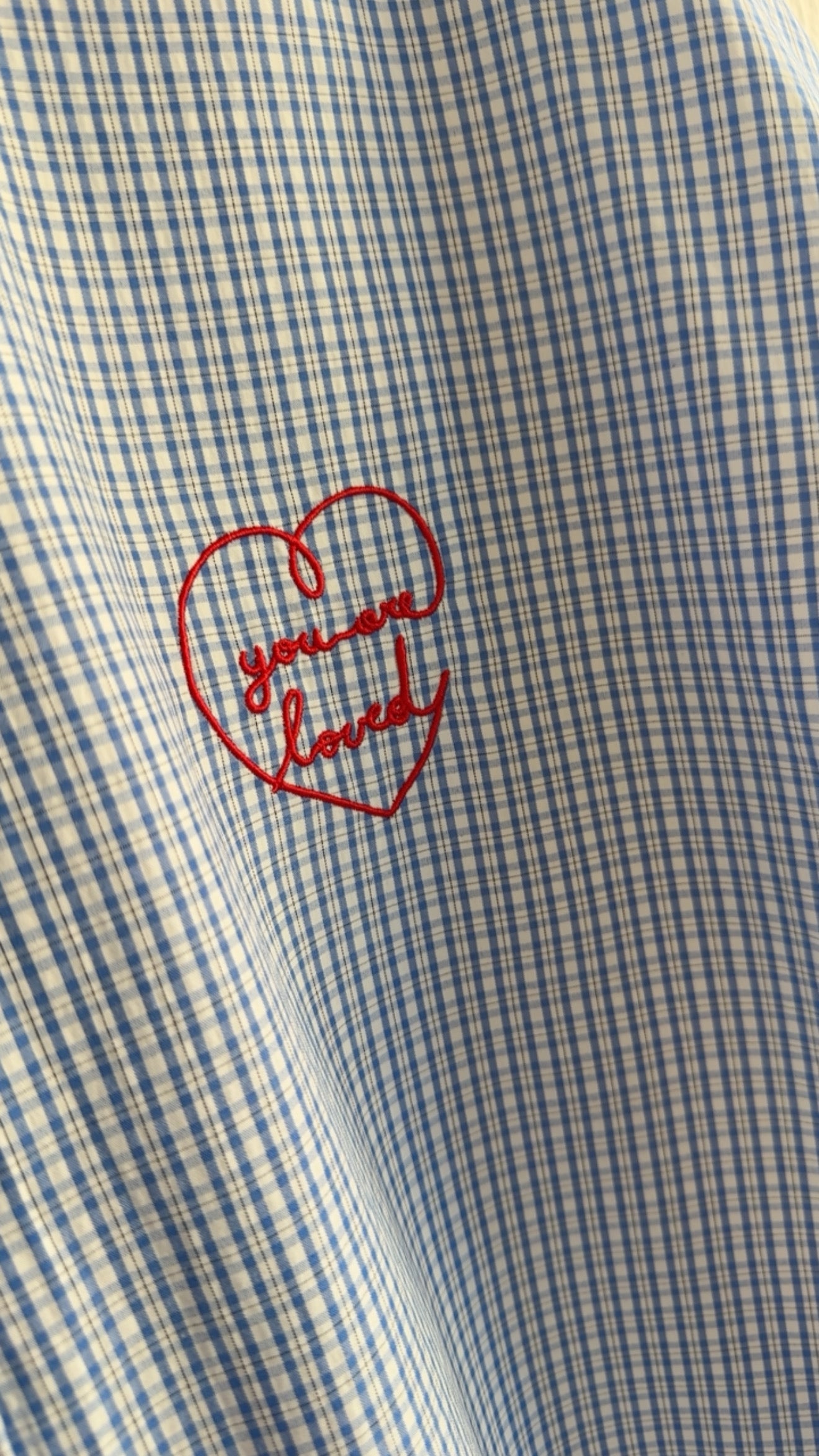 Camicia Loved azzurro