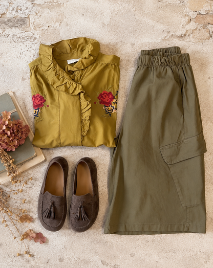 Pantalone Gerolamo khaki
