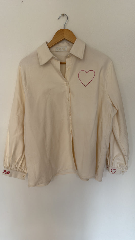 Camicia James milk