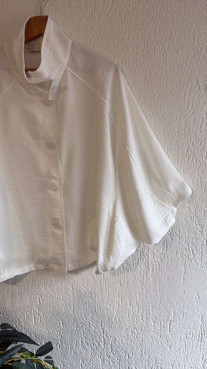 Giacca Boho bianca