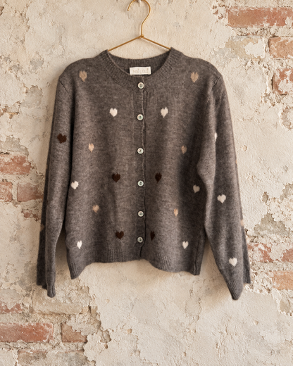 Cardigan Amanda taupe