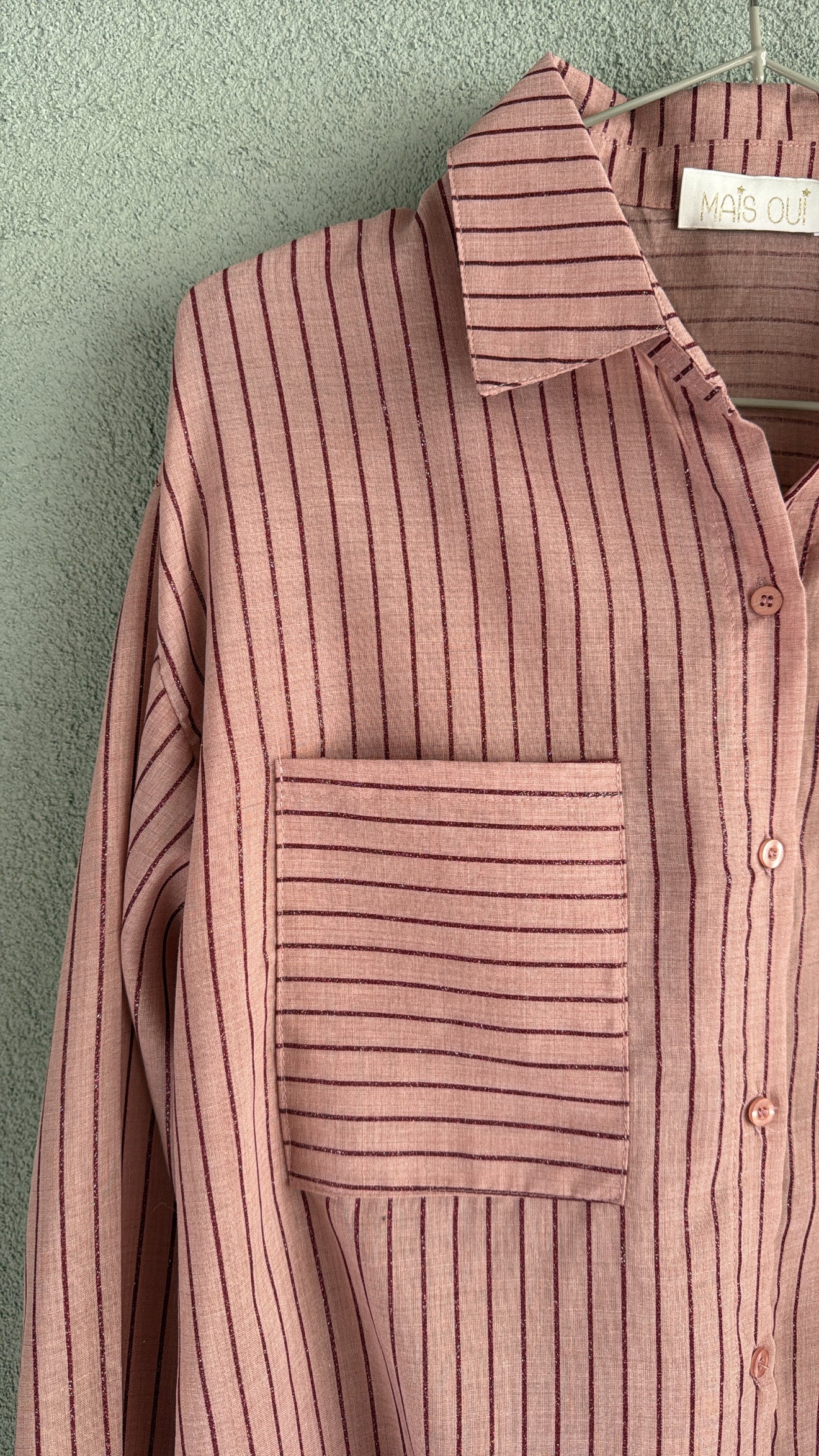 Camicia Naia Lampone