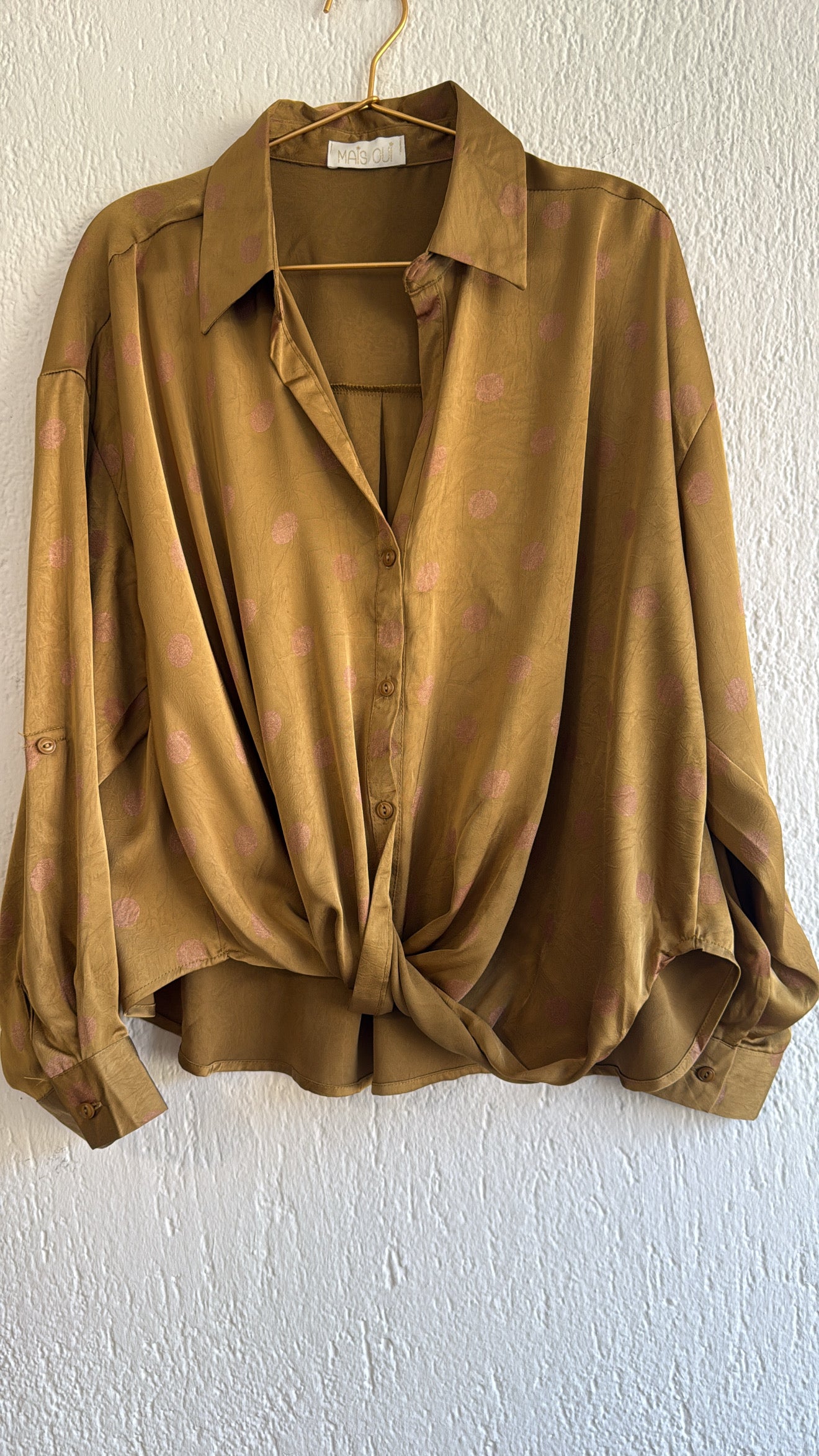 Camicia Josephine moutarde