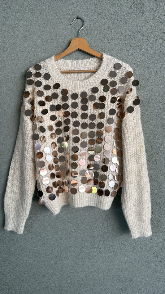 Maglia Maxi Paillettes