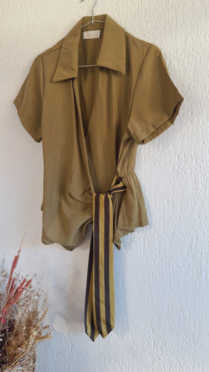 Blusa Parael pistacchio