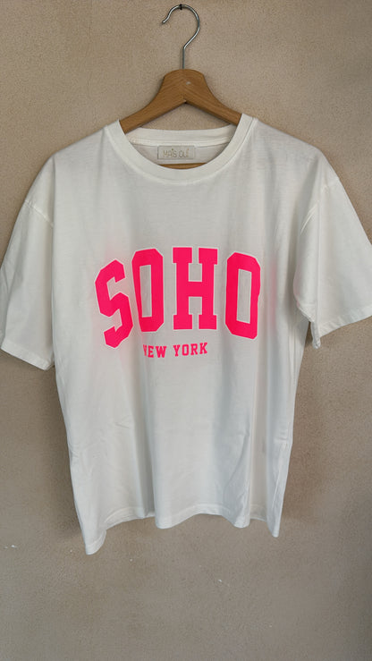 T-shirt SOHO bianco