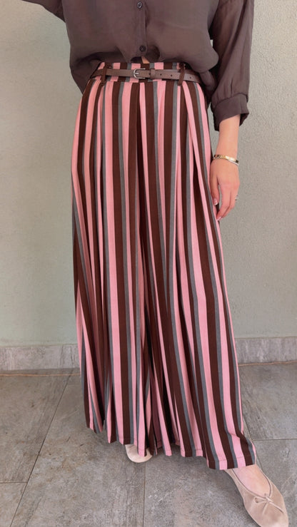 Pantalone Rudy riga rosa