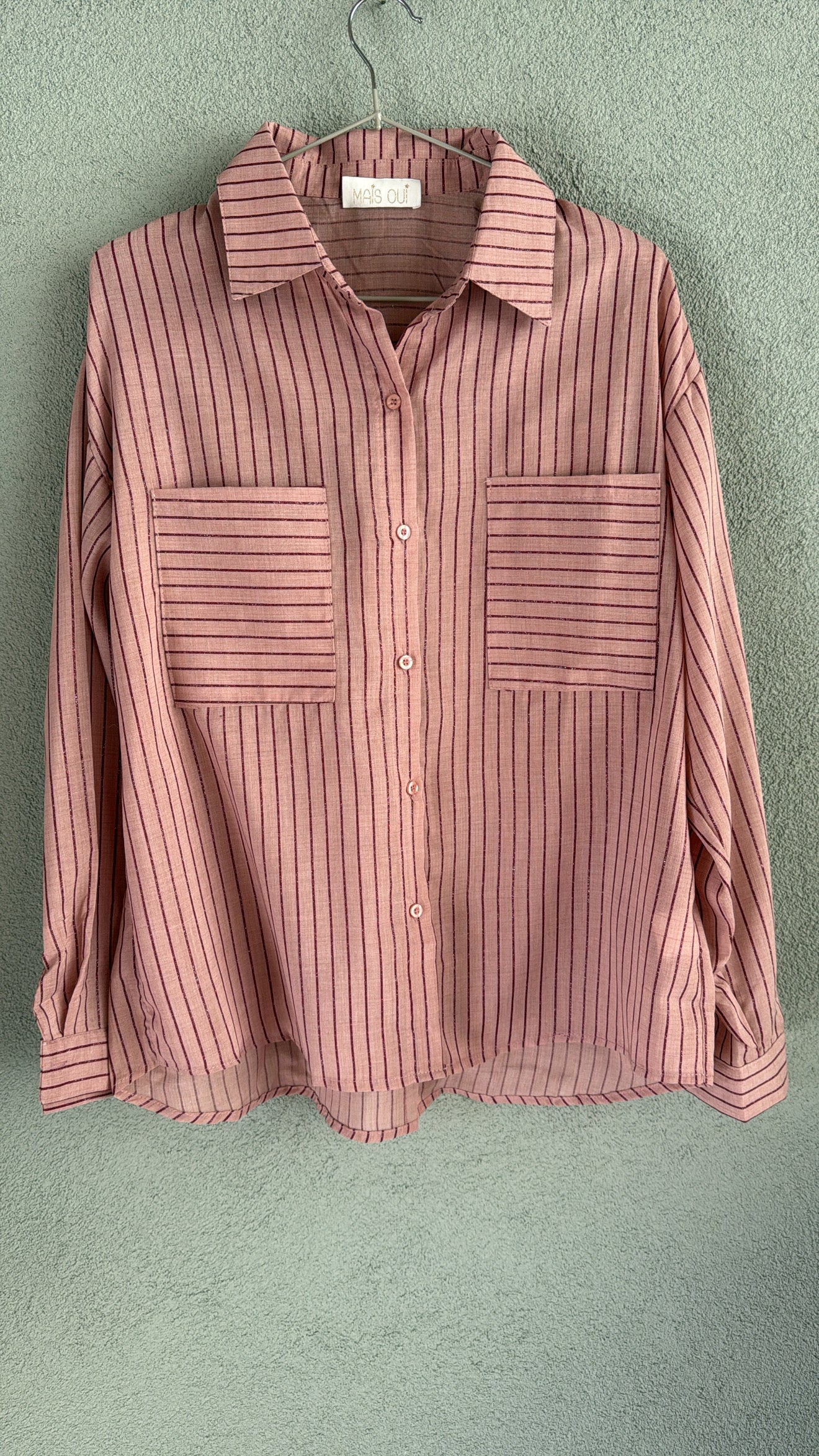 Camicia Naia Lampone