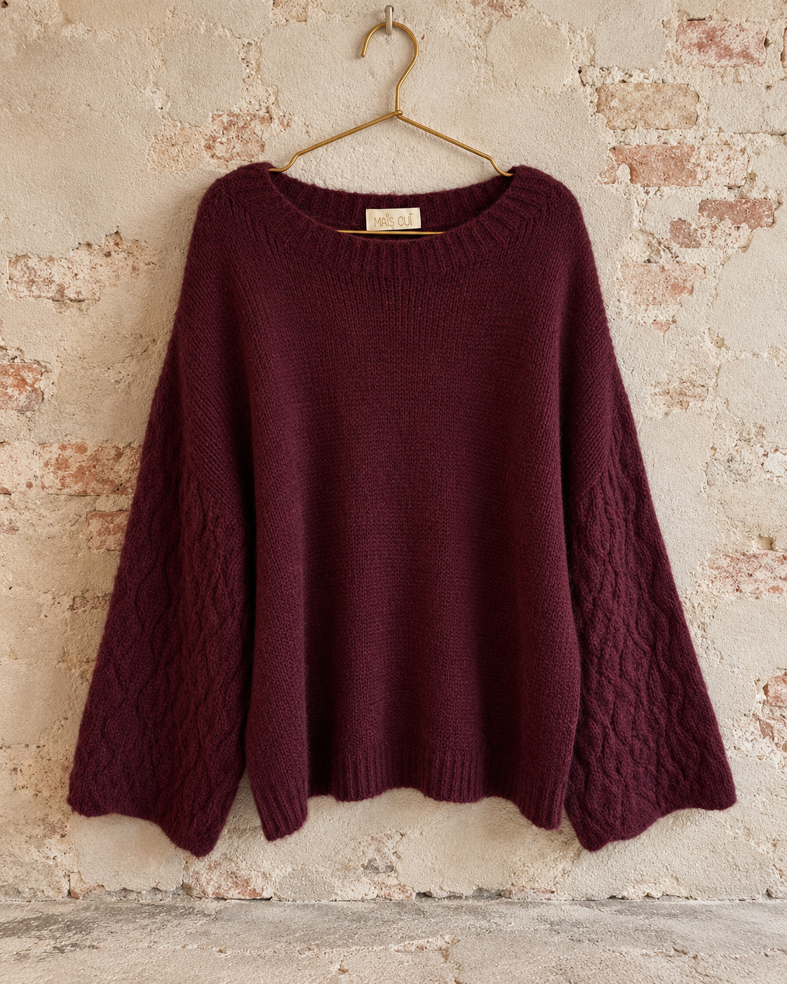Maglia Kasia burgundy