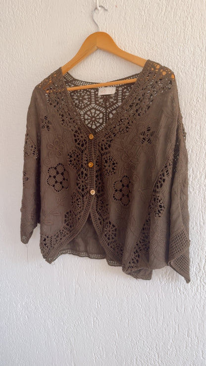Cardigan Perseo choco