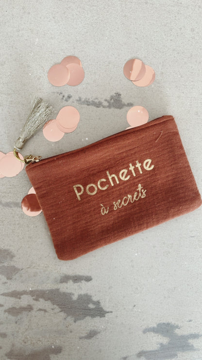 Pochette cotone