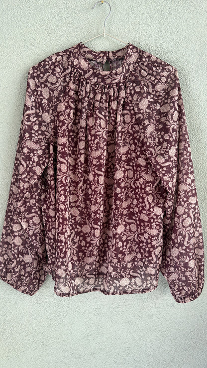 Camicia Alaia Burgundy