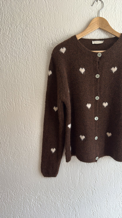 Cardigan Amelia choco