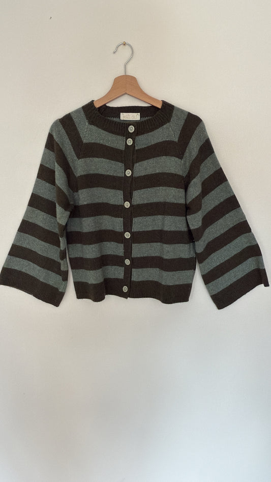 Cardigan Ros riga Green