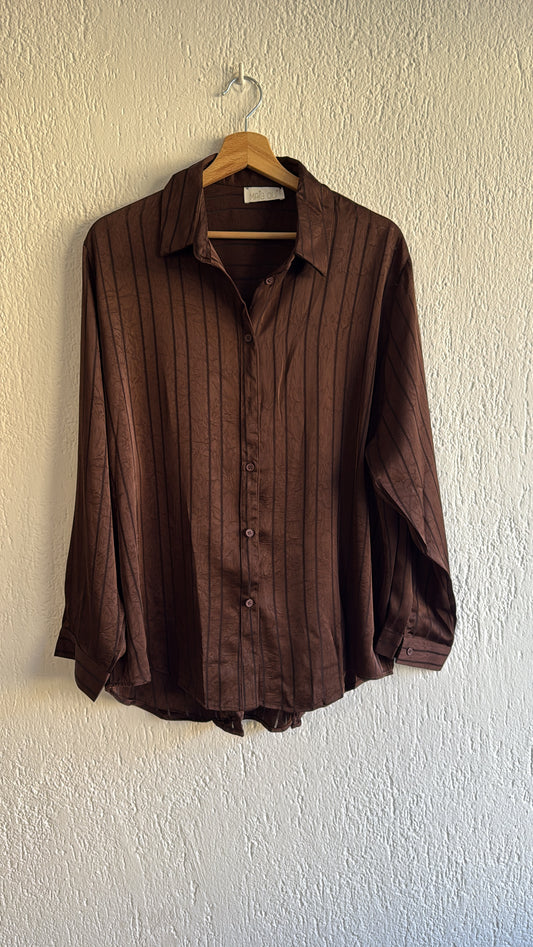 Camicia Agathe choco