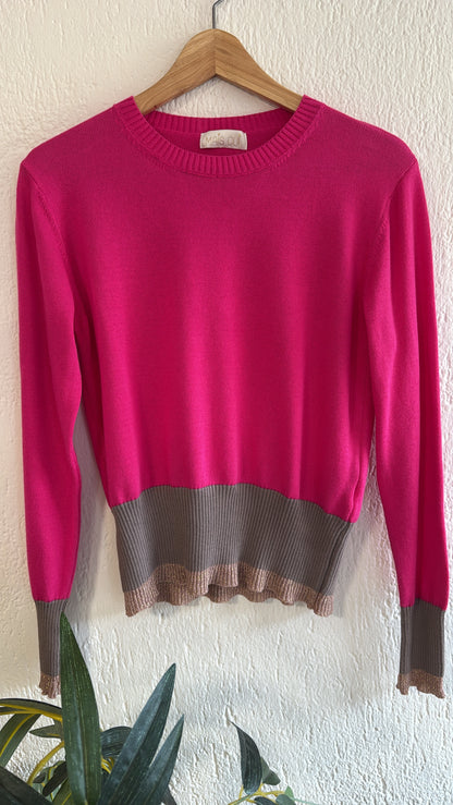 Girocollo Telma fucsia