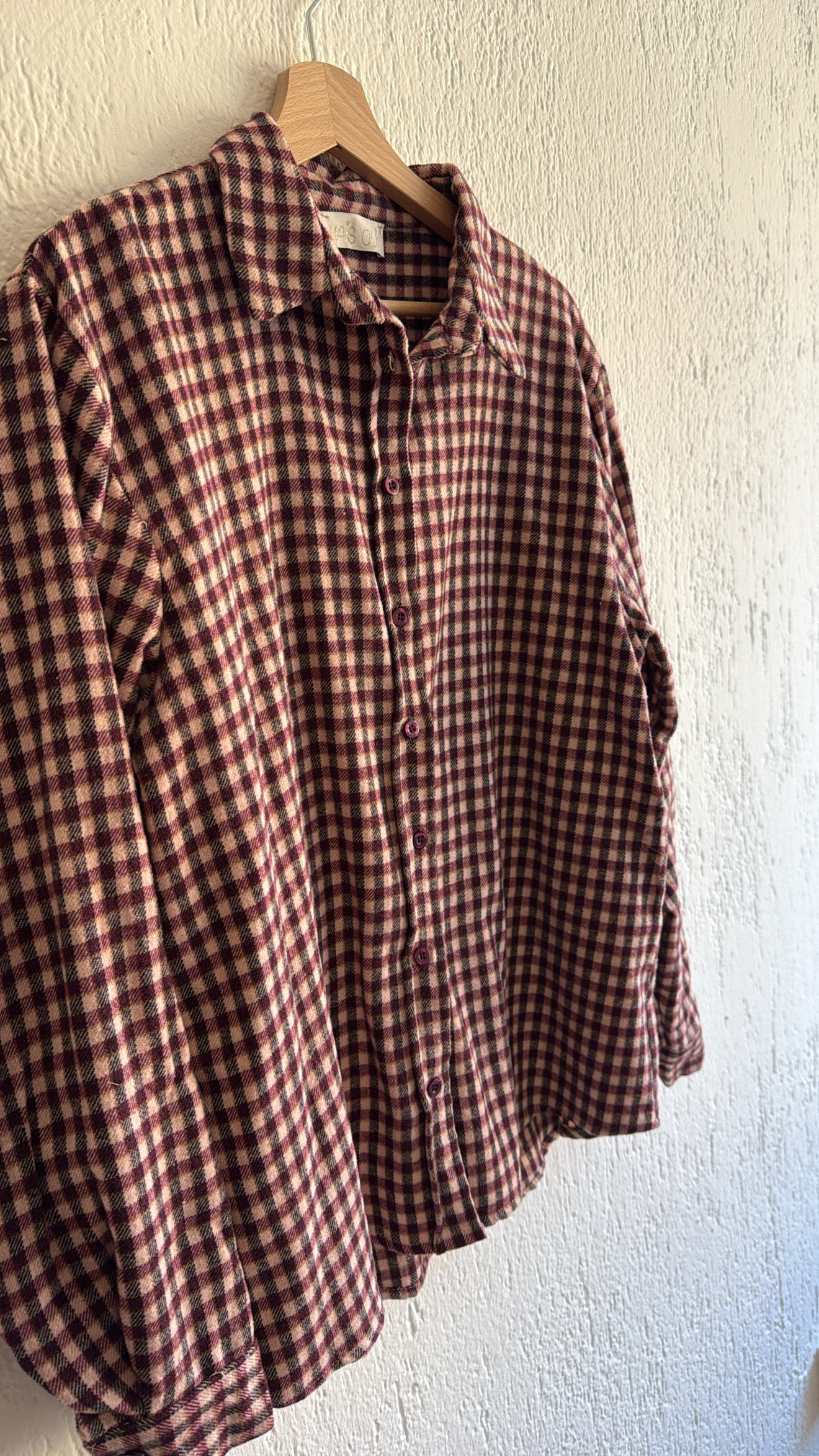 Camicia Lola burgundy