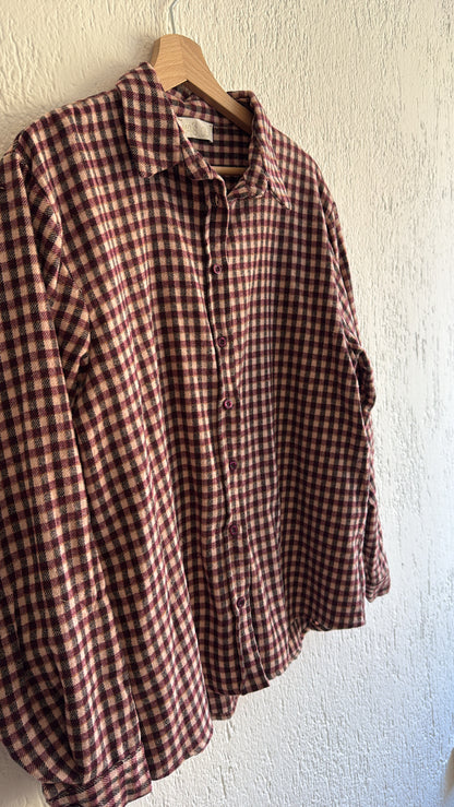 Camicia Lola burgundy