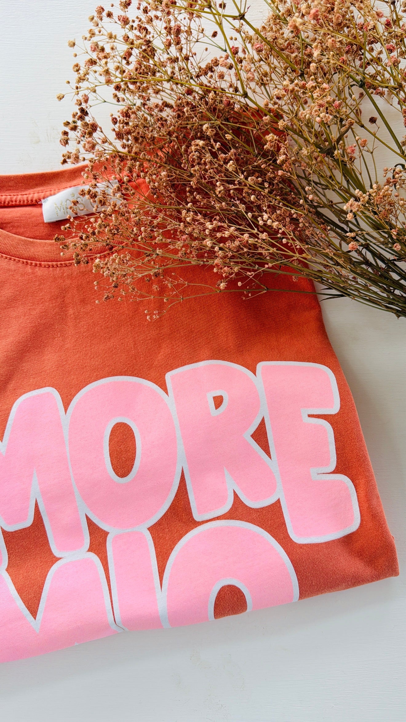 T-shirt AMORE MIO orange