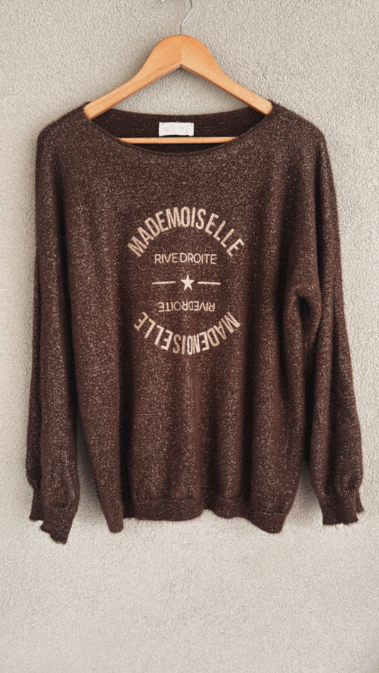 Maglia Mademoiselle dark choco