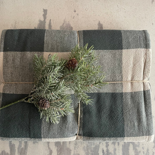 Tovaglia PALMA check verde