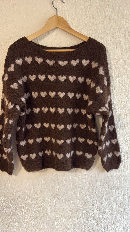 Maglia Gertrude choco