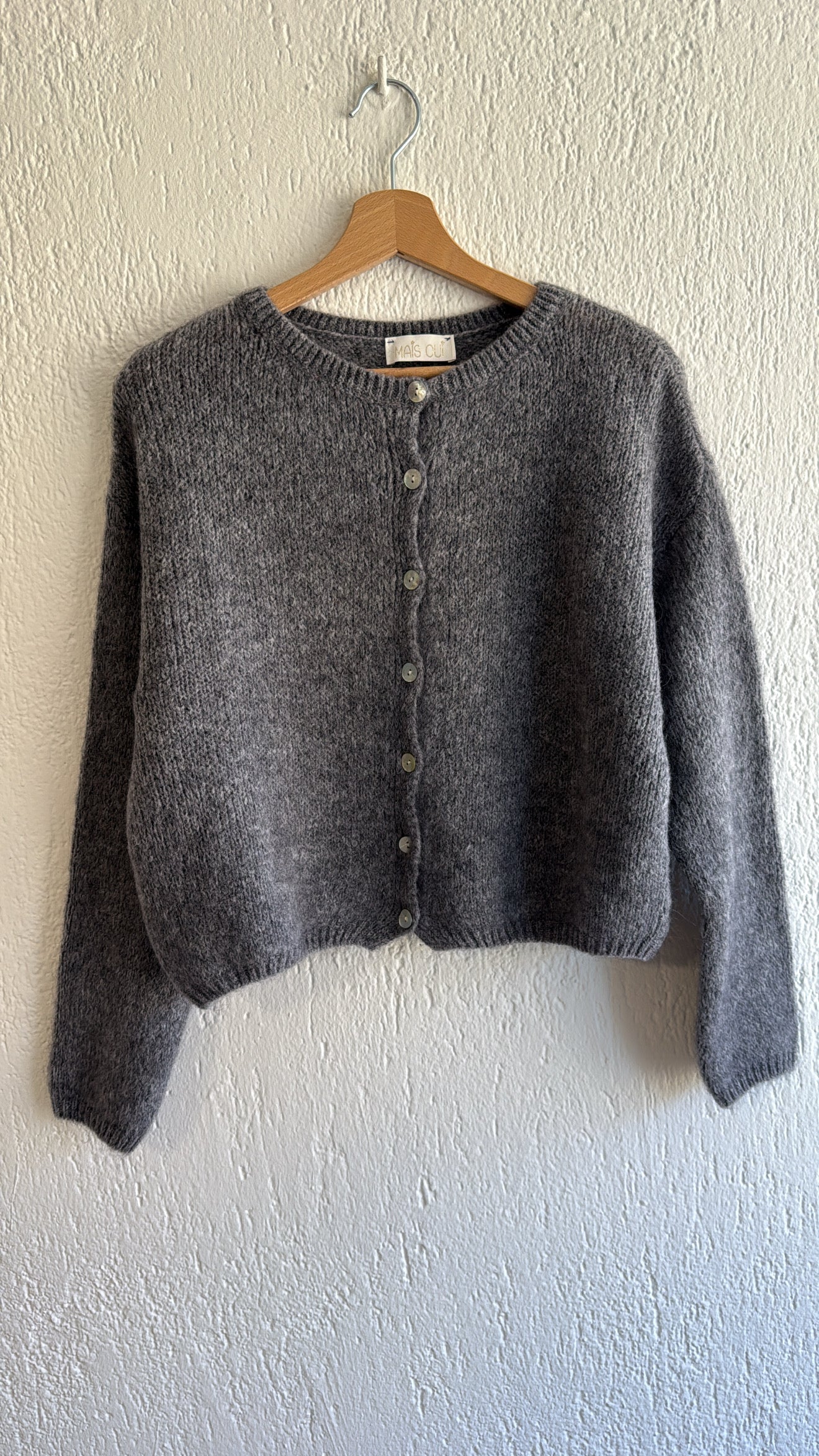 Cardigan Linette dark grey