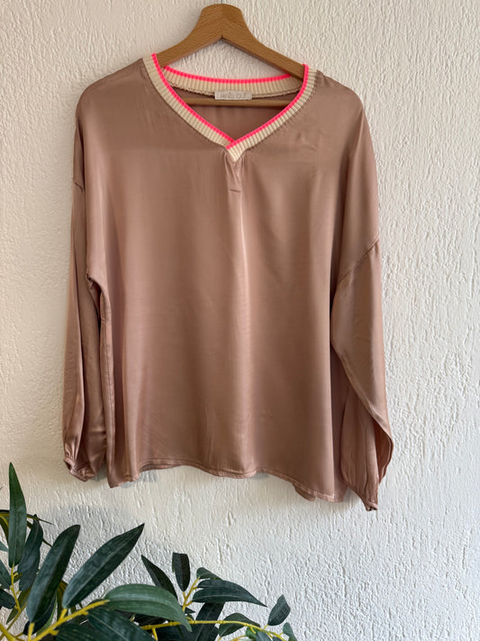 T-shirt Lola vintage rose