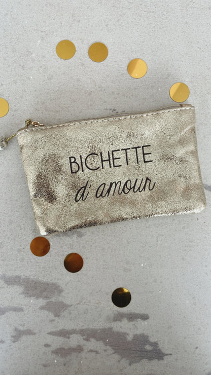 Pochette glitter