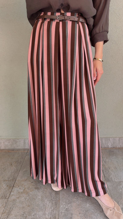 Pantalone Rudy riga rosa